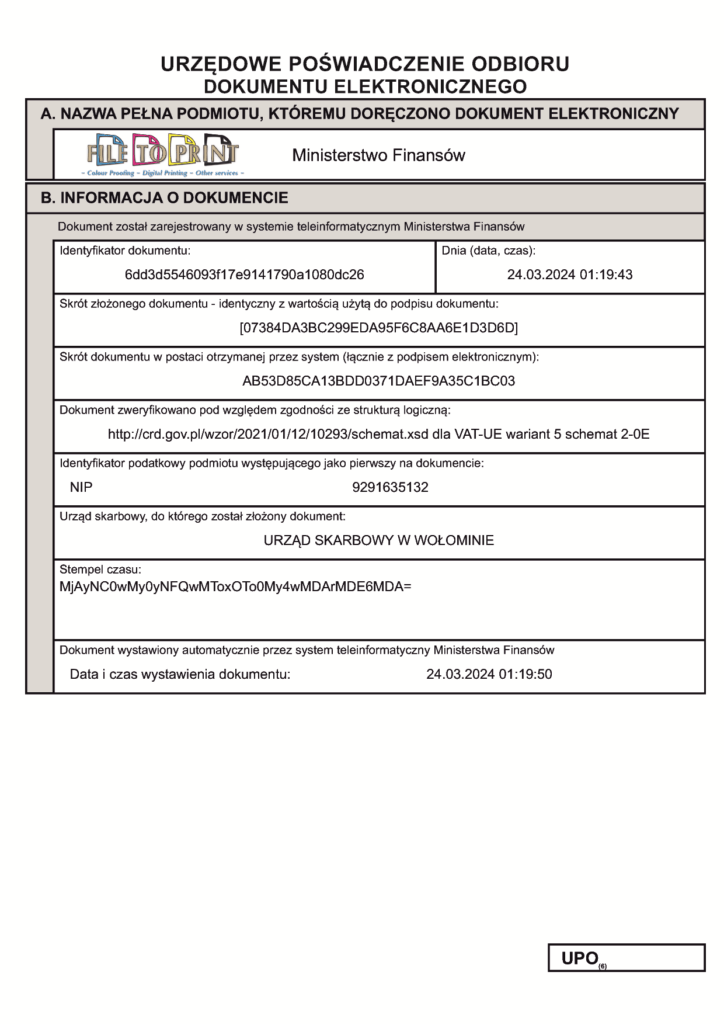 UPO_FILE TO PRINT Tomasz Siniak_VATUE 022024 confirmation_24032024